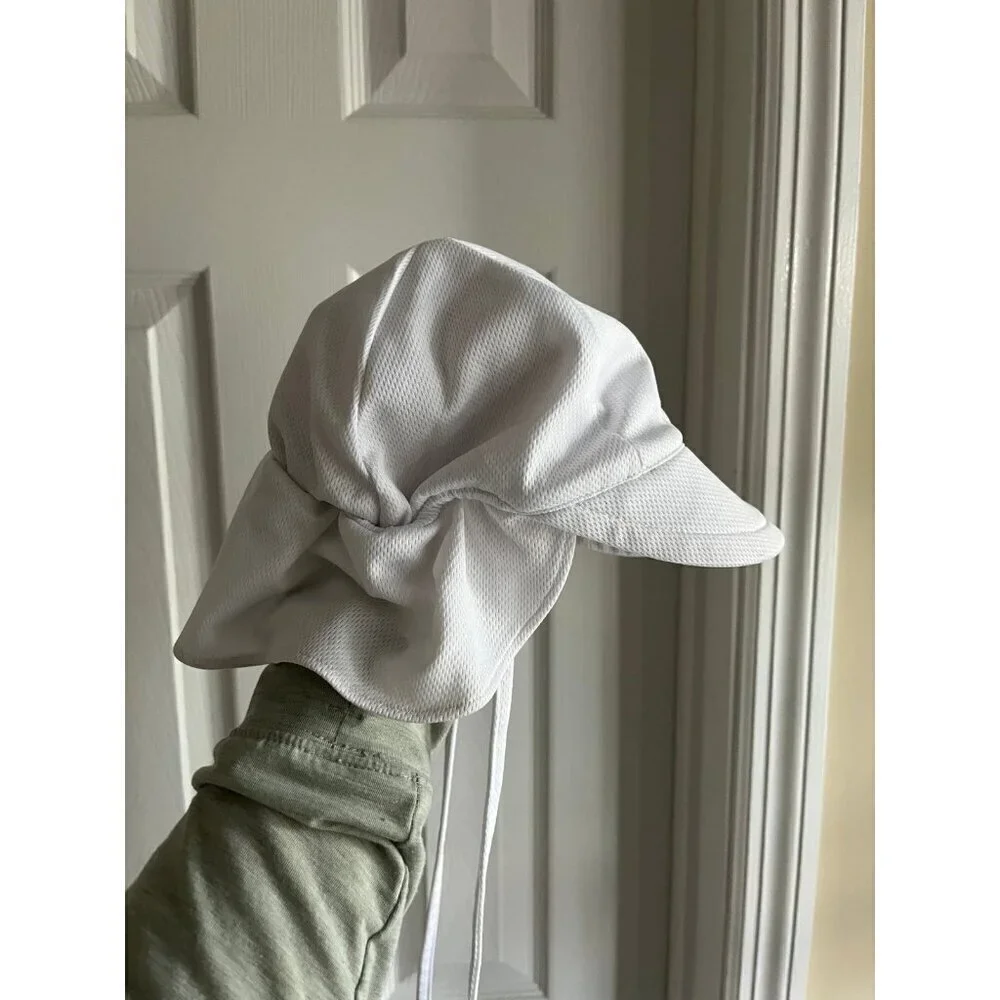Baby Sun Swim Hat White